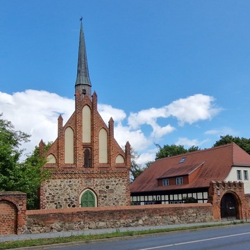 Das Bild zeigt das Hospitalgelände der Stadt Bernau 