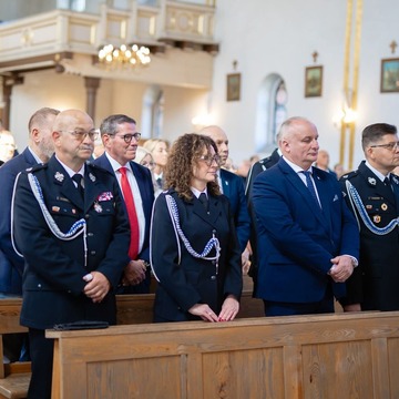 Das Bild zeigt den Feuerwehr Gottesdienst 